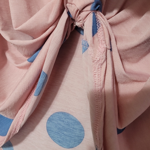 NWT SOL RHR Boutique Polka-dot Blouse - Picture 8 of 11